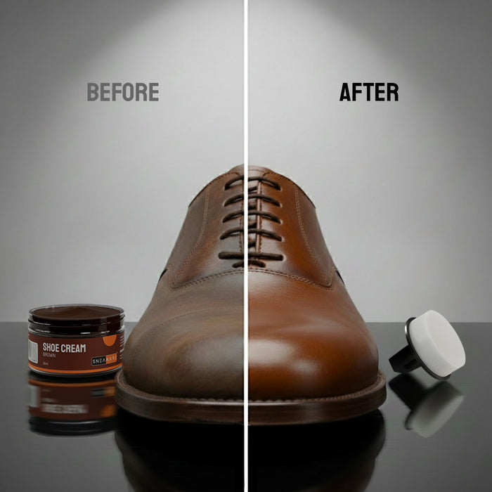 Sneakare Shoe Cream with Built-In Applicator (Combo)
