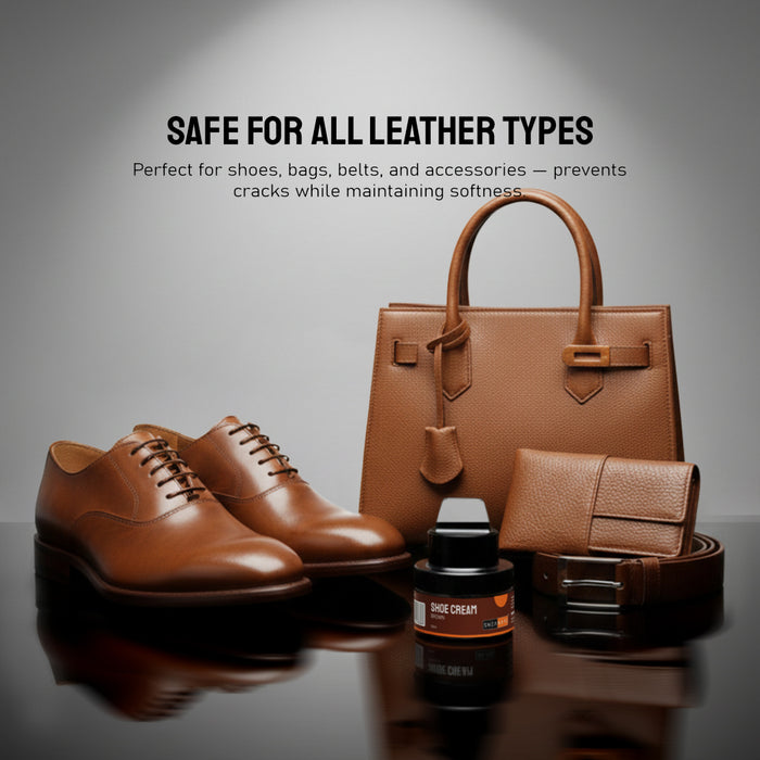 Sneakare Shoe Cream with Built-In Applicator (Combo)