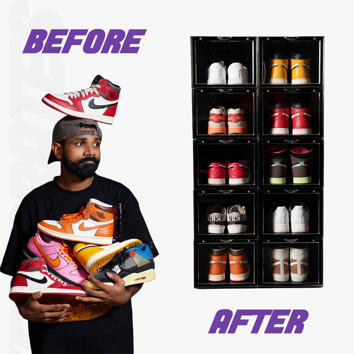 Sneakare Stack'Em Sneaker Crates (Front Drop)