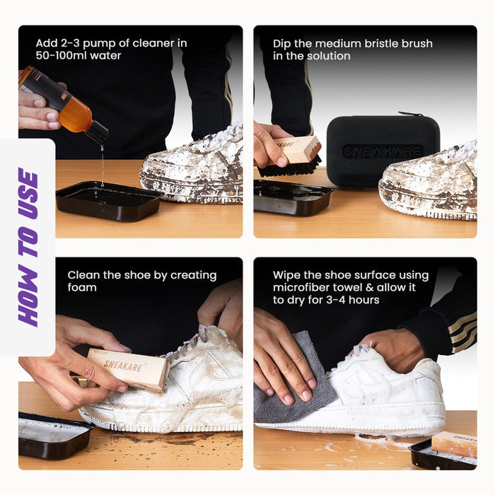 Sneakare Travel Shoe Cleaning Kit