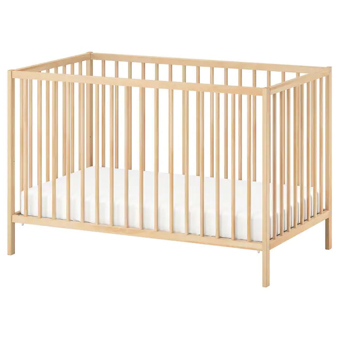 SNIGLAR cot, beech
