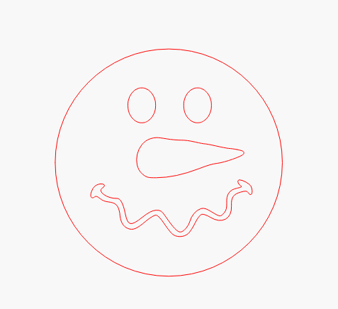 Snowman Face