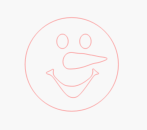 Snowman Face