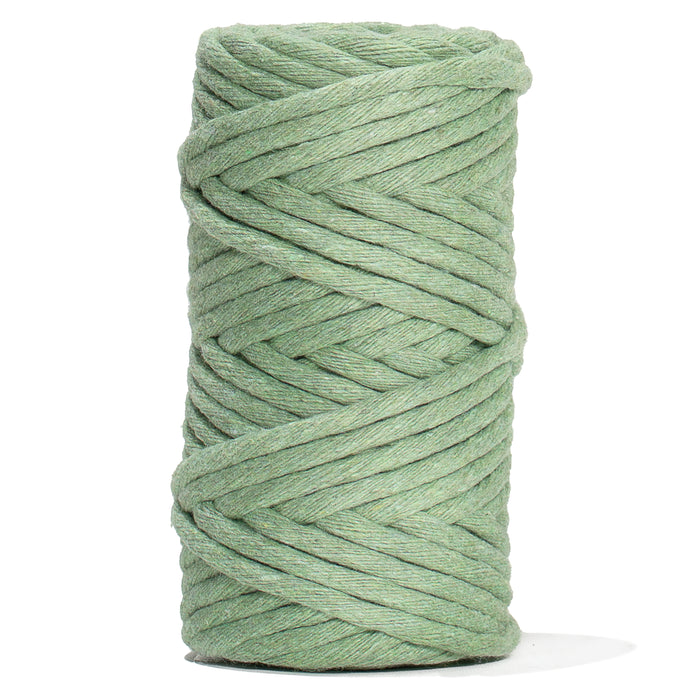 Soft Cotton Cord Zero Waste 4mm Single Strand - Cactus Color