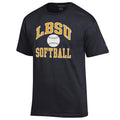 Softball LBSU Arched T-shirt - Black, Champion