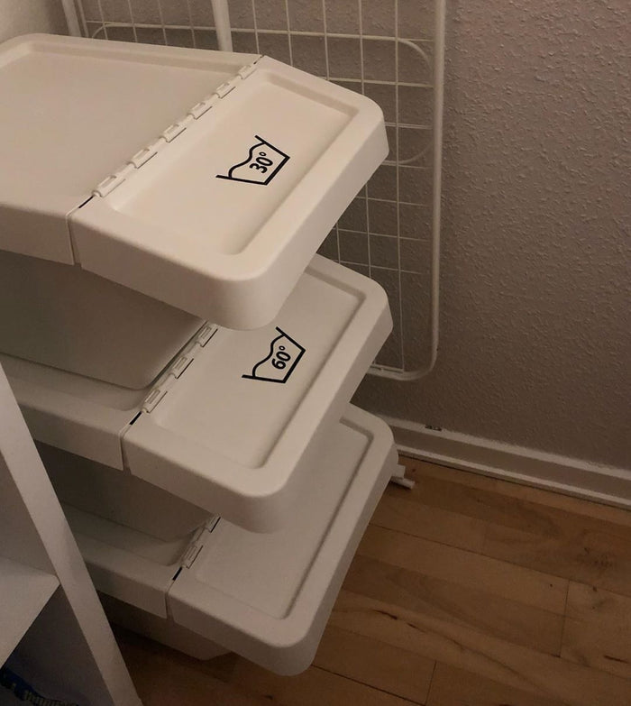 SORTERA Bin, 37l, White