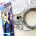 Spiral Steel Boning Kit - 10mm width - 10 metre length