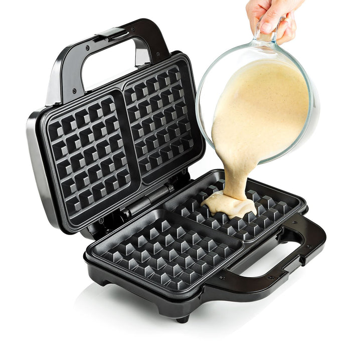 Square Waffle Maker Iron Machine, 1000W