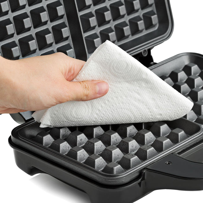 Square Waffle Maker Iron Machine, 1000W