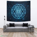Sri Yantra Sacred Geometry by McAshe Tapestry