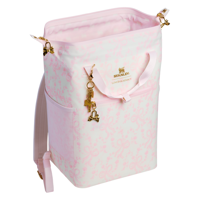 Stanley 1913 x LoveShackFancy Holiday All Day Madeleine Mini Cooler Backpack | 20 Can | 14 QT | 13.2 L