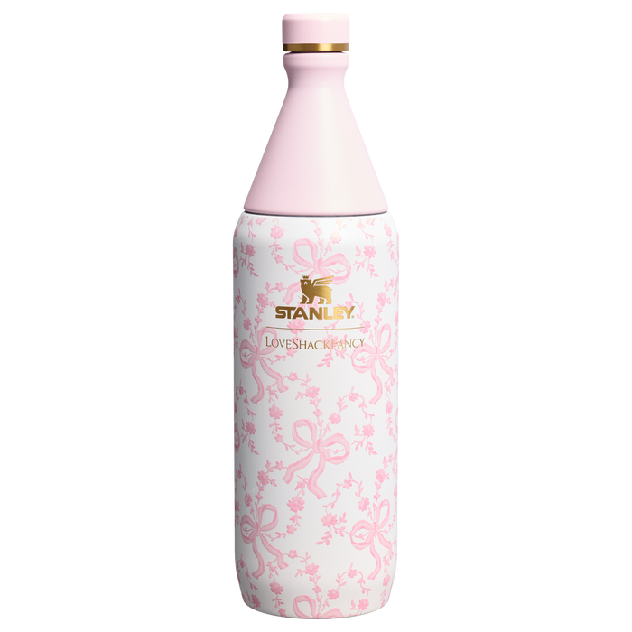 Stanley 1913 x LoveShackFancy Holiday All Day Slim Bottle | 34 OZ