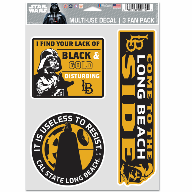 Star Wars LB Darth Vader Decal Sheet - Wincraft