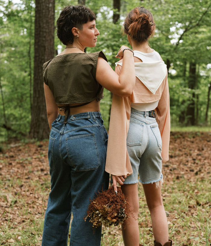 Stinging Nettles - Apron Top