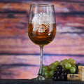 Street Maps Hometown, City Wine Glass
