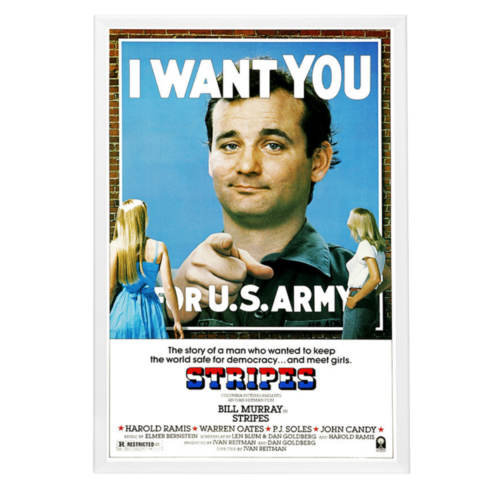 "Stripes" (1981) Framed Movie Poster