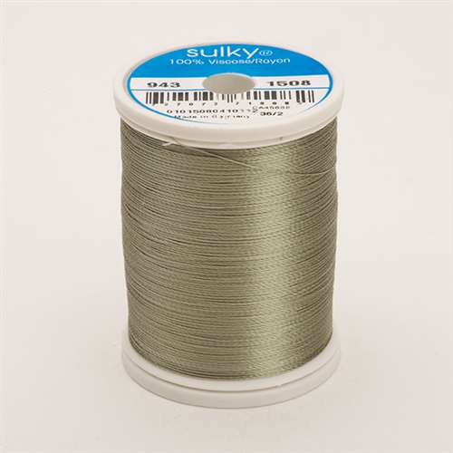 Sulky 40 wt 850 Yard Rayon Thread - 943-1508 - Putty