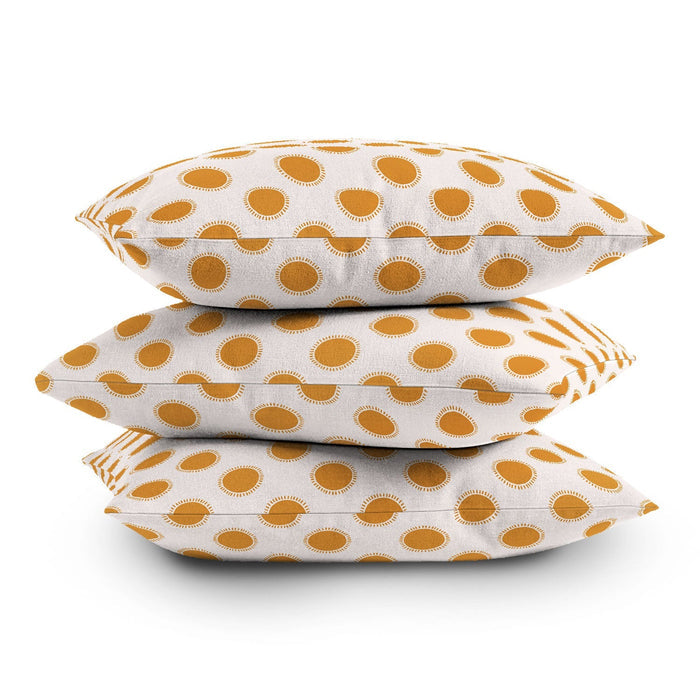 SUMMER DESERT SUN THROW PILLOW