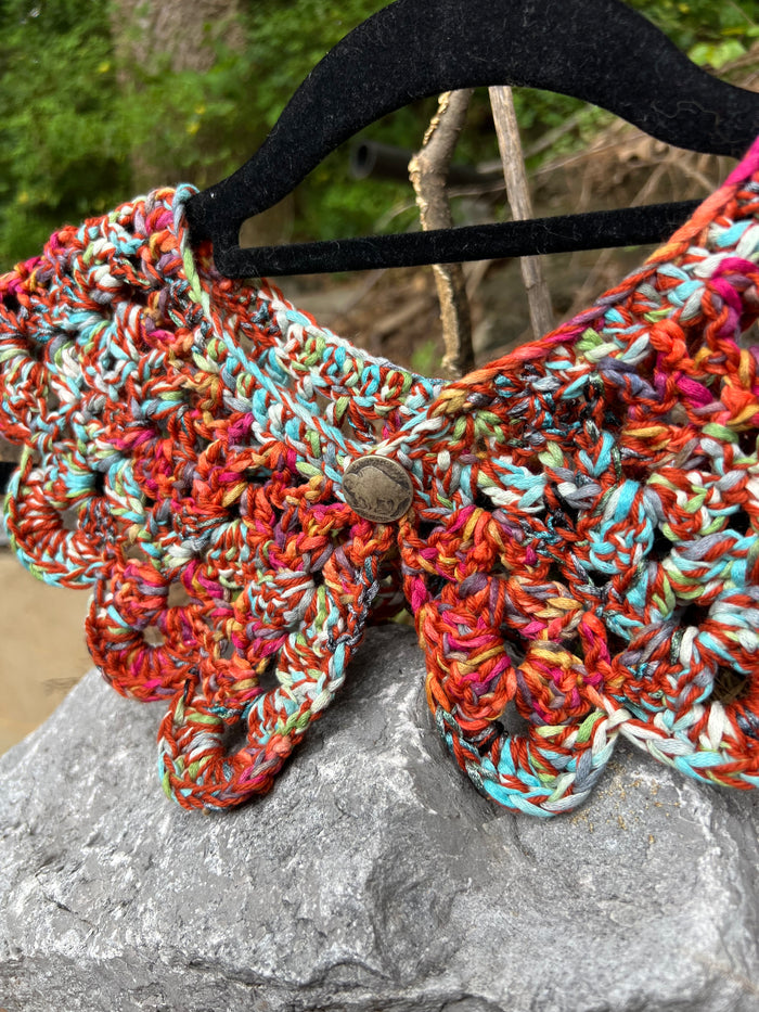 Summer Sunset - Crochet Collar