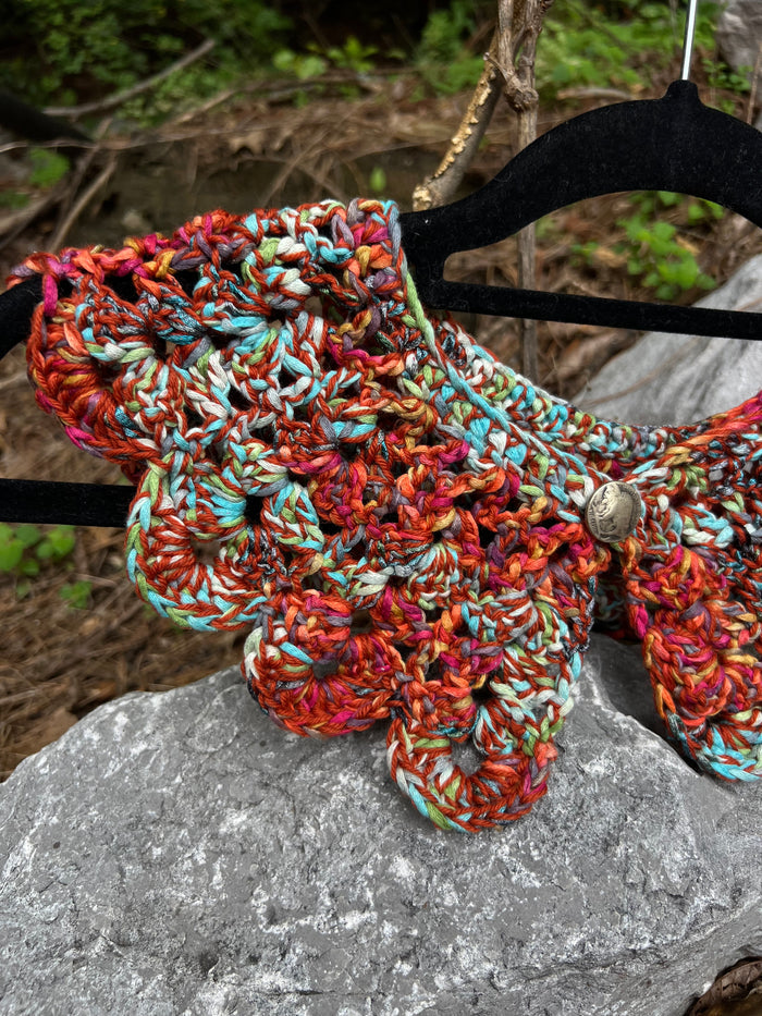 Summer Sunset - Crochet Collar