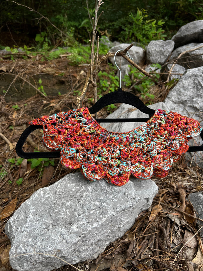 Summer Sunset - Crochet Collar