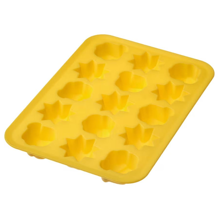 SURSOT Ice cube tray, Bright yellow