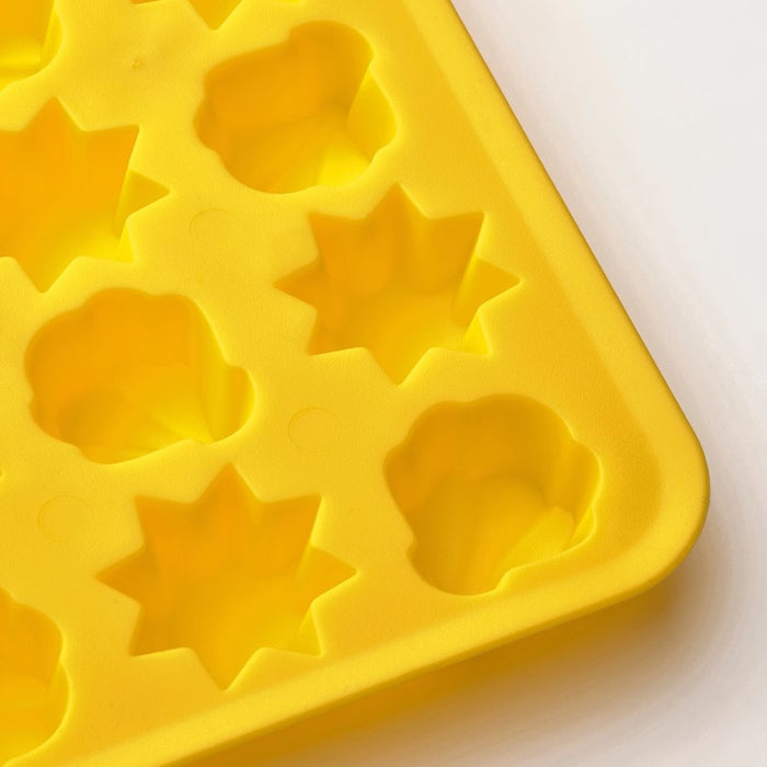 SURSOT Ice cube tray, Bright yellow