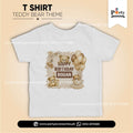 Teddy Bear Theme Customized Kids' T-Shirt for Birthday Party Celebration