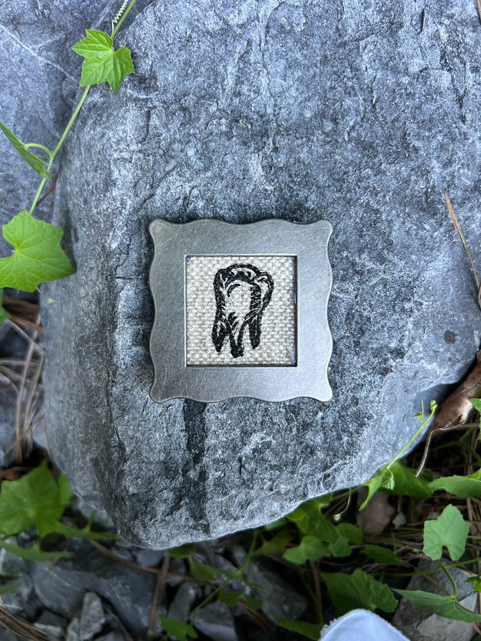 teeth minis - framed prints