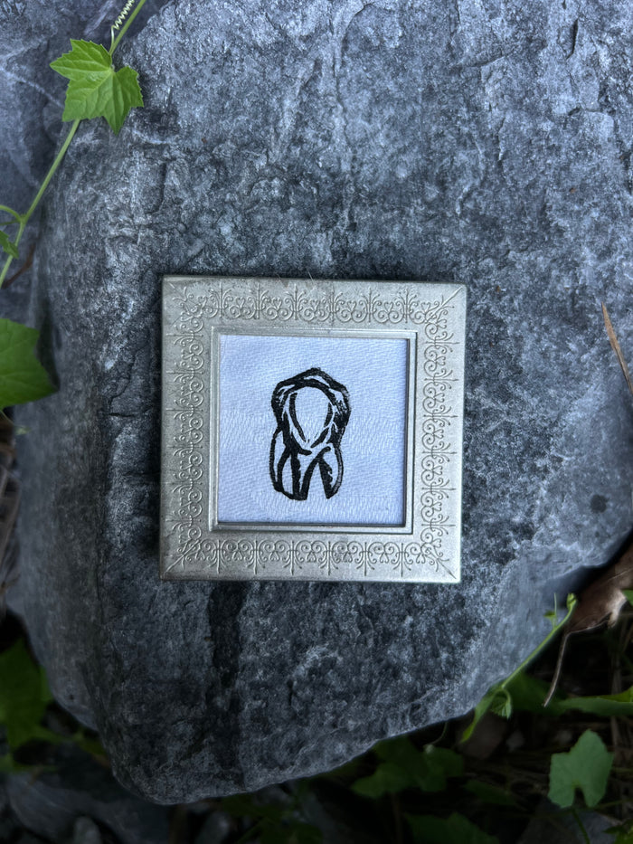 teeth minis - framed prints