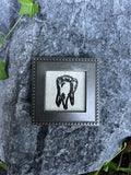 teeth minis - framed prints