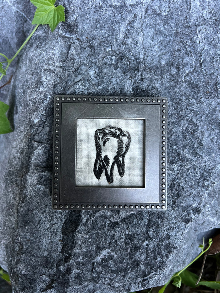 teeth minis - framed prints