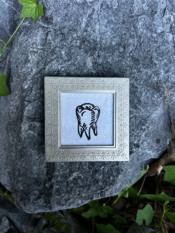 teeth minis - framed prints