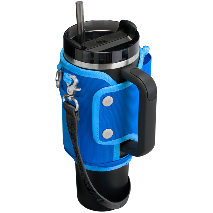 Stanley Carry-All 40 oz Quencher with Detachable Crossbody Straps  in Azure blue