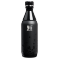 Stanley Jennie Collab 12 Ounce All Day Slim Bottle In Midnight Ruby With Embossed Flowers