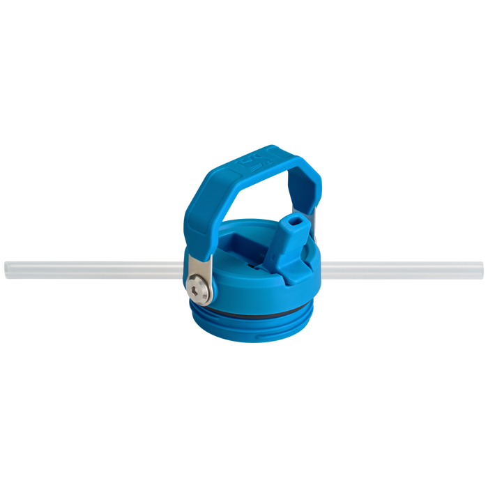 Stanley IceFlow Aerolight stainless steel water bottle in Azure with Flip Straw