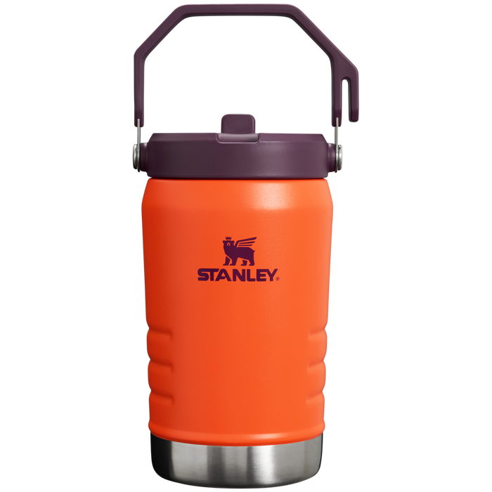 Stanley IceFlow 40 oz Stainless Steel Tumbler in Tigerlily Plum with Flip Straw Lid