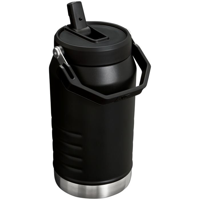 Stanley IceFlow 64 oz Stainless Steel Tumbler in Black with flip straw lid
