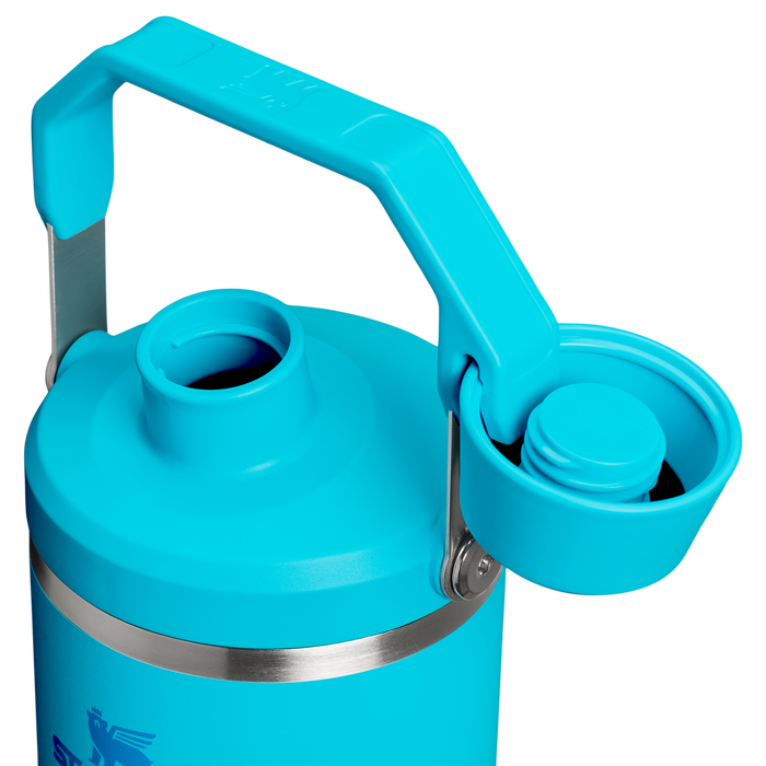 Stanley 40 OZ Ice Flow Fast Flow Insulated Tumbler In Splash Blue