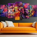 5 Pieces / Medium / Gallery Wrap