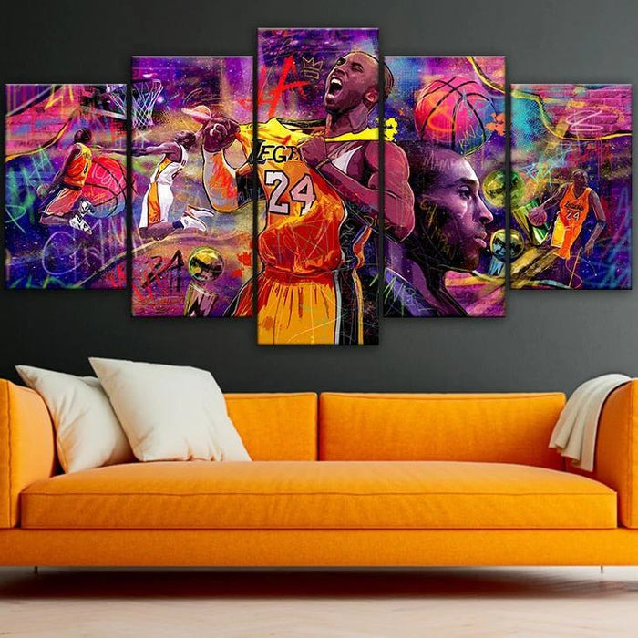 5 Pieces / Medium / Gallery Wrap