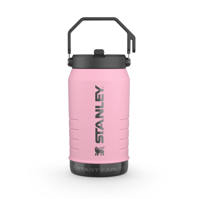 The Messi x Stanley IceFlow™ Water Jug with Fast Flow Lid 64 OZ In Messi GOAT Pink