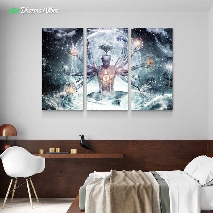 The Neverending Dreamer by Cameron Gray 3-Piece Canvas