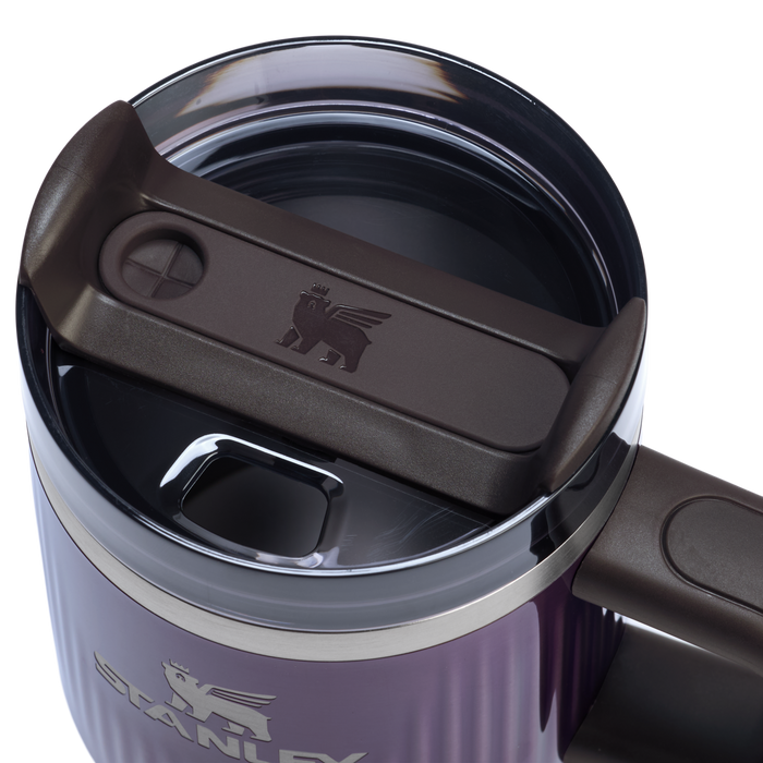 Stanley 20 OZ Quencher Fluted Insulate Tumbler In WIsteria Purple