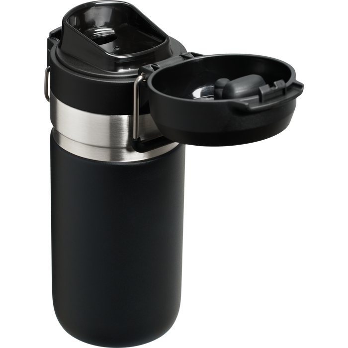 Stanley 16 OZ Quick Flip Go Water Bottle In Black