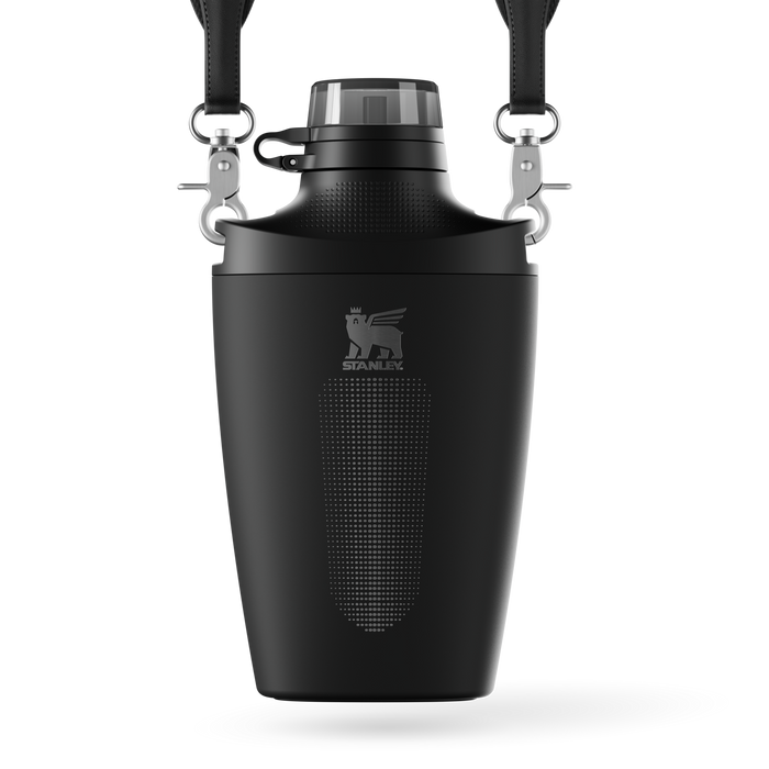 Stanley Crossbody Water Bottle in Black