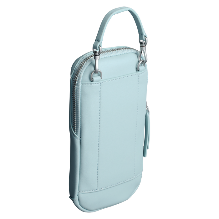 The Stanley Cross Bottle Max Phone Keys Wallet Case In Mist Blue