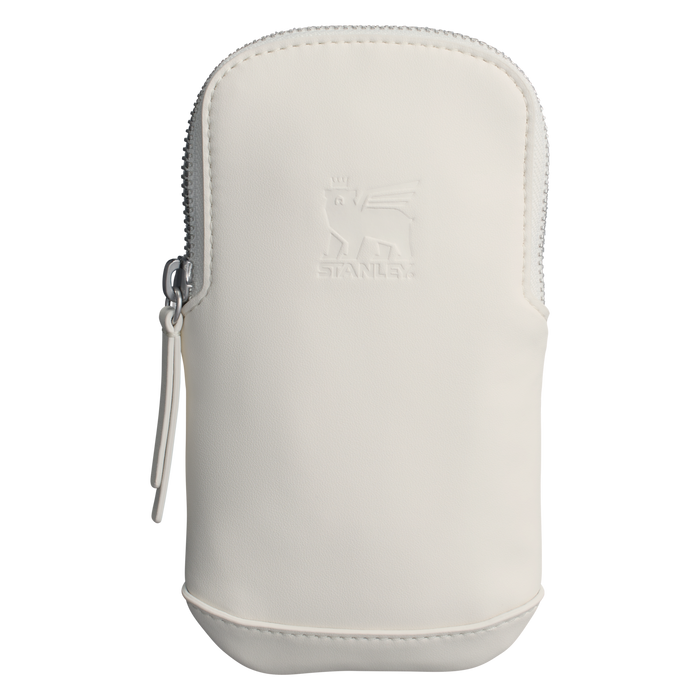 The Stanley Cross Bottle Midi Phone Keys Wallet Case In Cream White