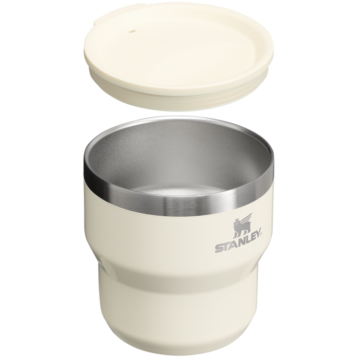 Stanley Stackable Stay Hot Stacking cup 10 oz with lid in Cream Gloss