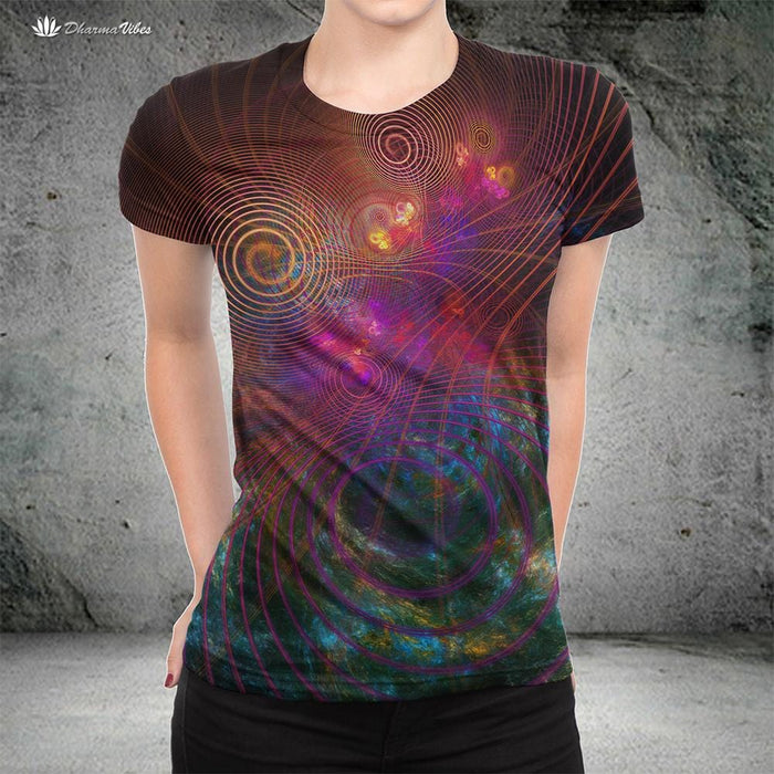 The Unfolding Cosmos by YantrArt Shirt